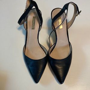 Louise et Cie Black Heels with ankle strap